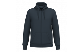 Veste zippé capuche unisexe